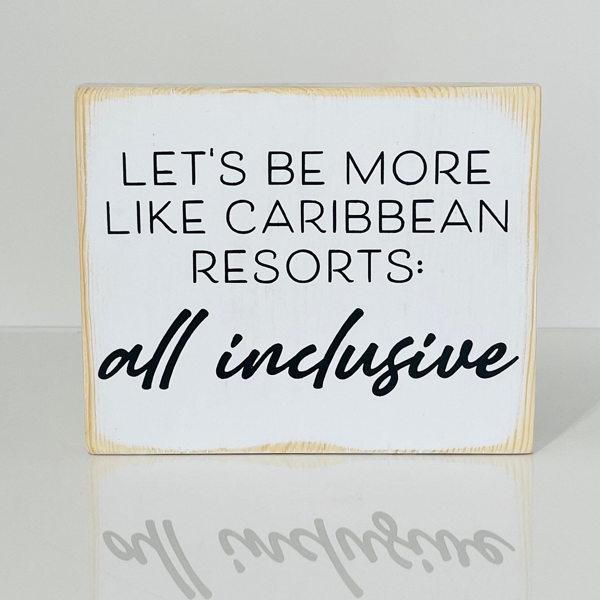 Inclusive Wood Sign | Let's Be More Inclusive | Three Sisters Studio